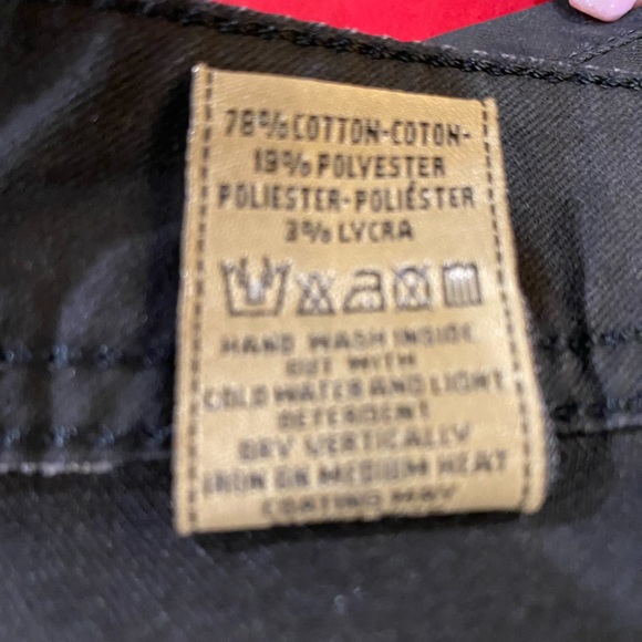 DL1961 Emma legging skinny jeans sz 32 black low rise - Picture 3 of 8